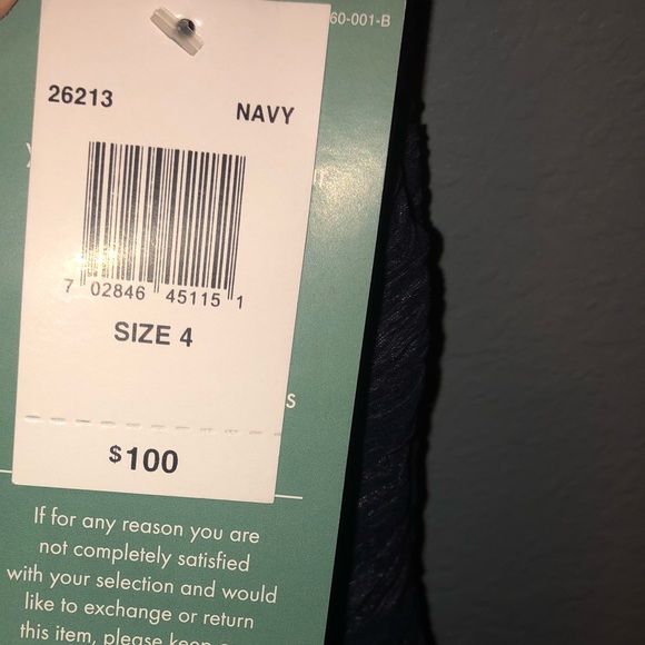 🆕 JACKIE JON 4 SLEEVELESS SHIRRED HALTER DRESS - Picture 3 of 8